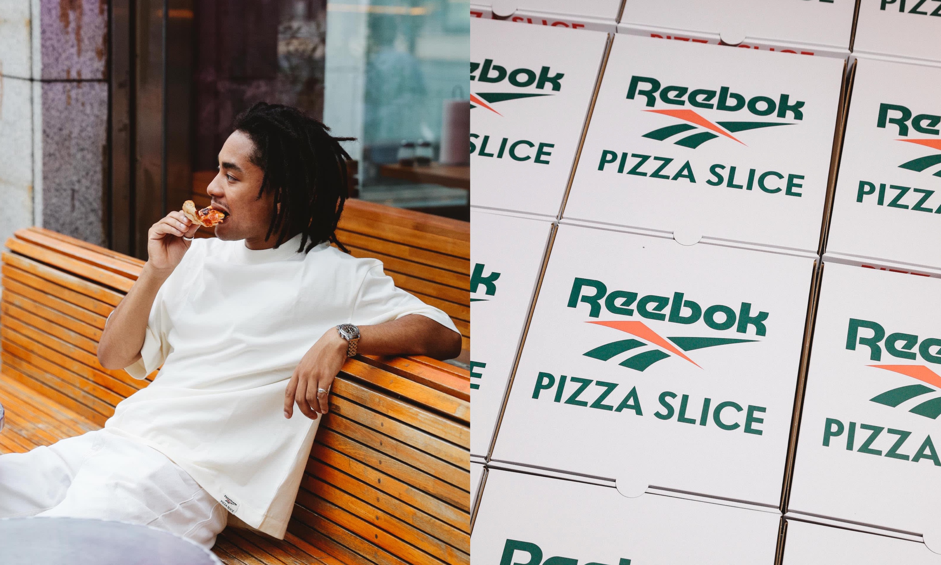 独家 “比萨盒” 包装，Reebok CLASSIC x PIZZA SLICE 打造合作款 T 恤