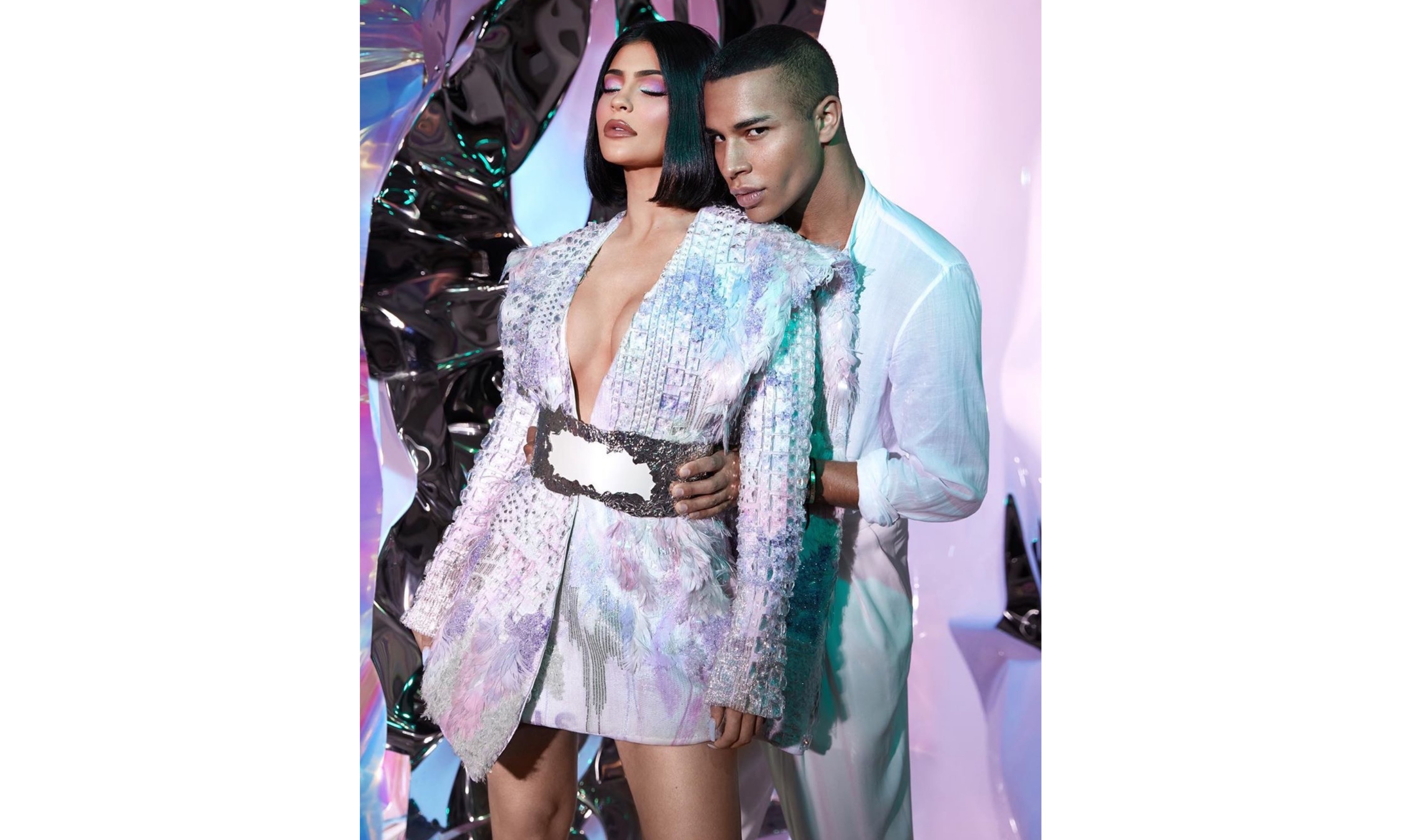 Kylie Jenner 与 Balmain 推出跨界联名彩妆系列