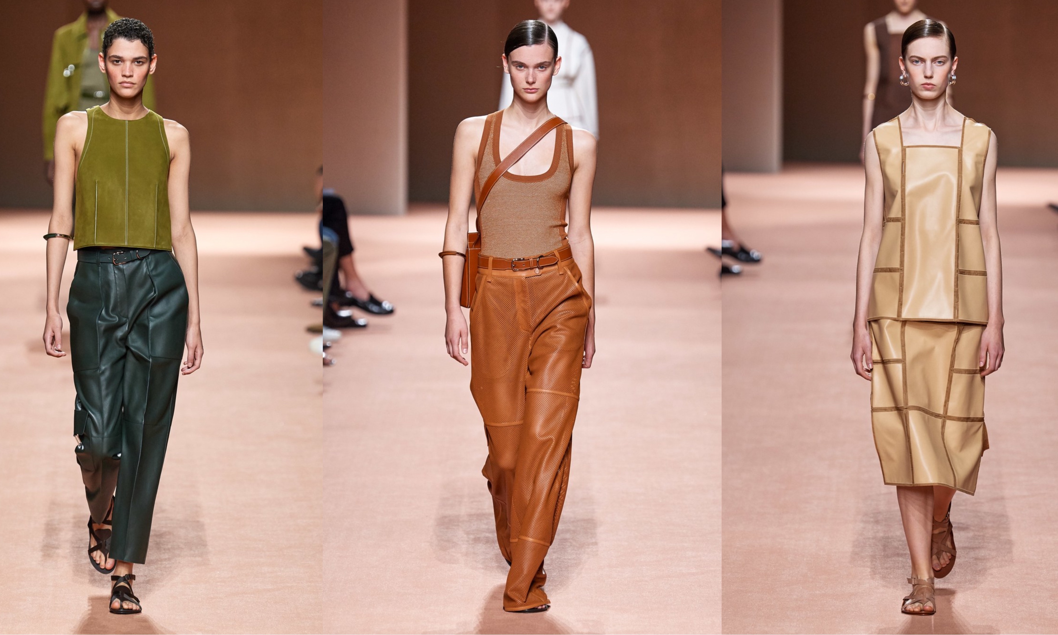 皮革创意新风，Hermès 2020 春夏系列秀场回顾