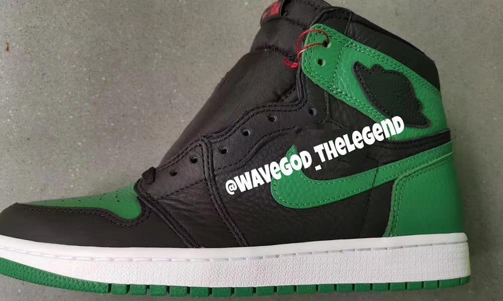 距离 Gucci 仅差红鞋带，Air Jordan I “Pine Green” 谍照首曝
