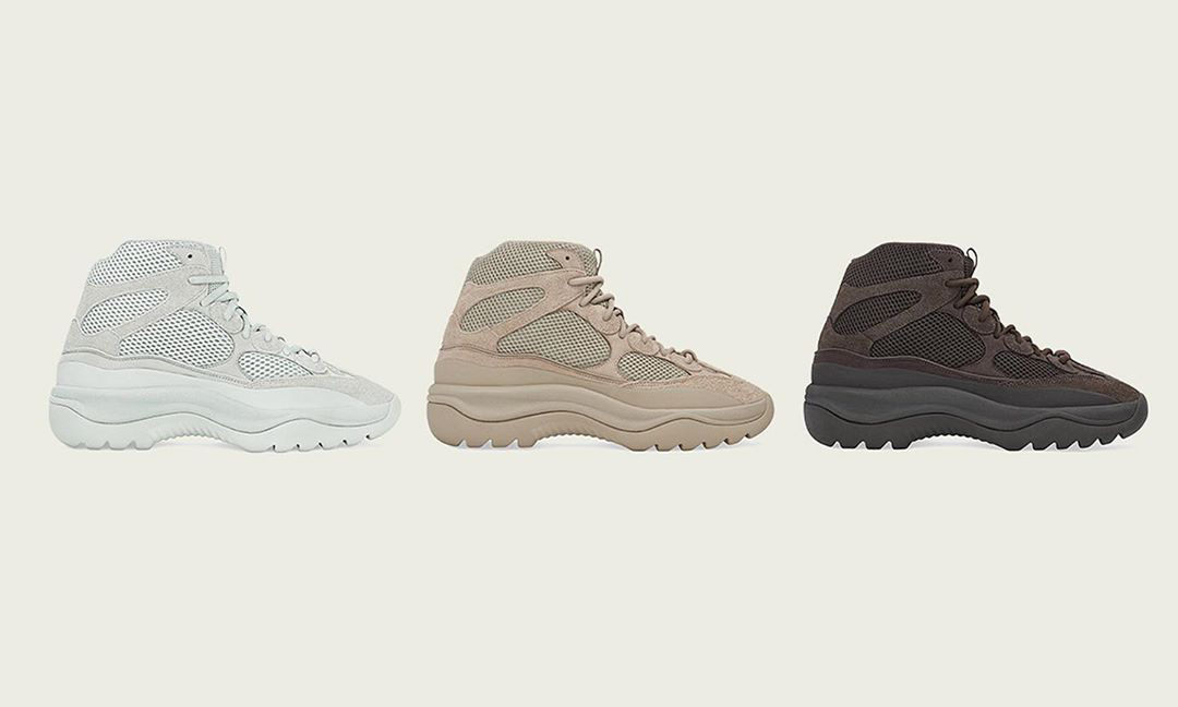 YEEZY 新系列沙漠靴 YZY DSRT BT 即将发布