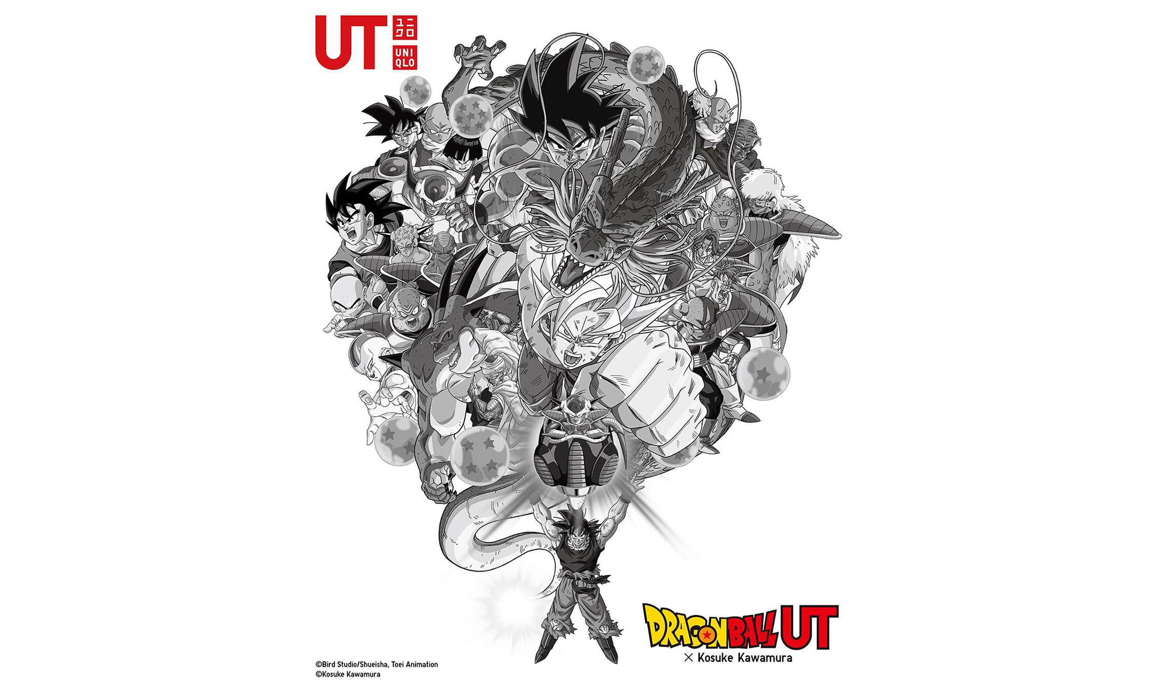 UNIQLO UT ×《Dragon Ball》× Kosuke Kawamura 联名系列将于 11 月登场
