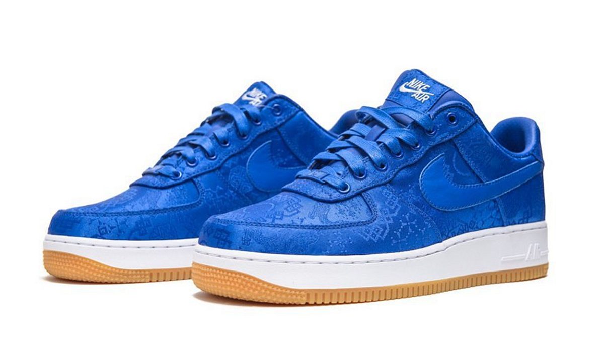 CLOT x Nike Air Force 1 全新 “蓝丝绸” 配色正式发布