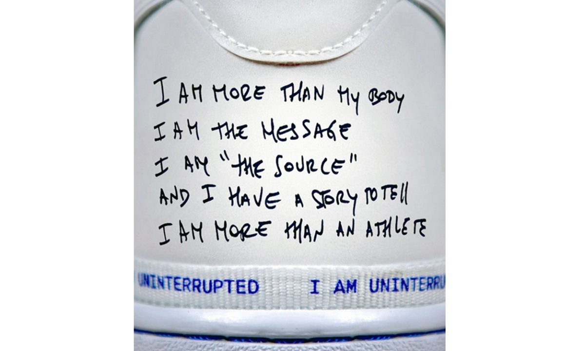 勒布朗·詹姆斯旗下公司 Uninterrupted x Nike Air Force 1 联名鞋款曝光