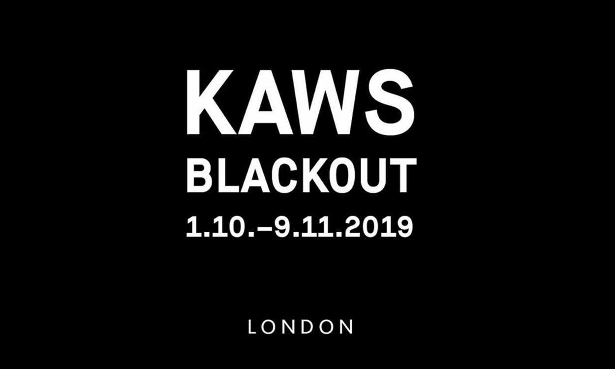 《KAWS：BLACKOUT》艺术展览将于伦敦正式开幕