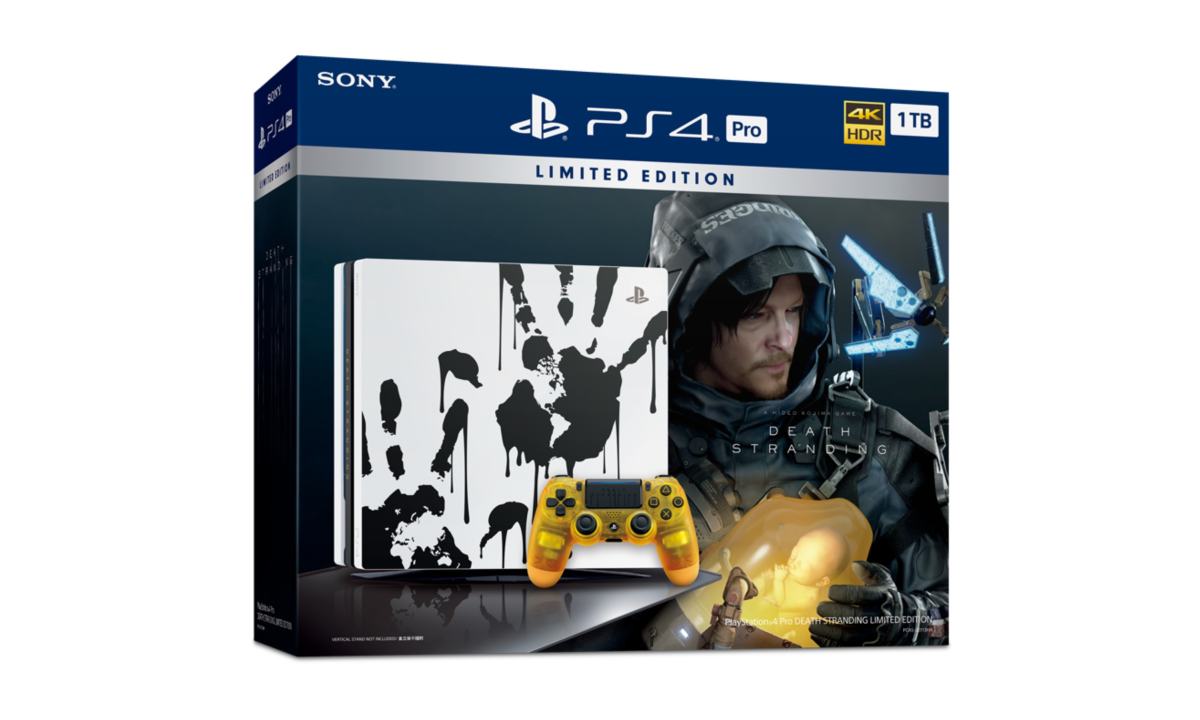 《死亡搁浅》主题限定版 PlayStation 4 Pro 套装公开