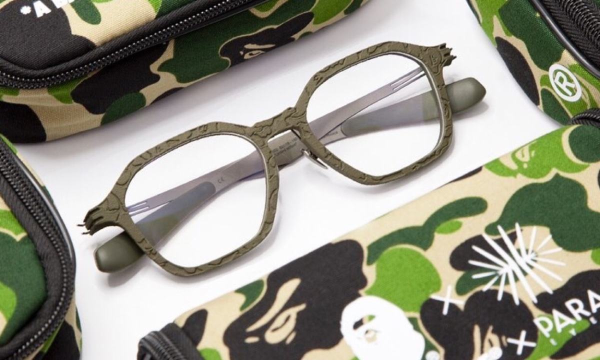 A BATHING APE® 联合 Parasite 推出别注眼镜周边