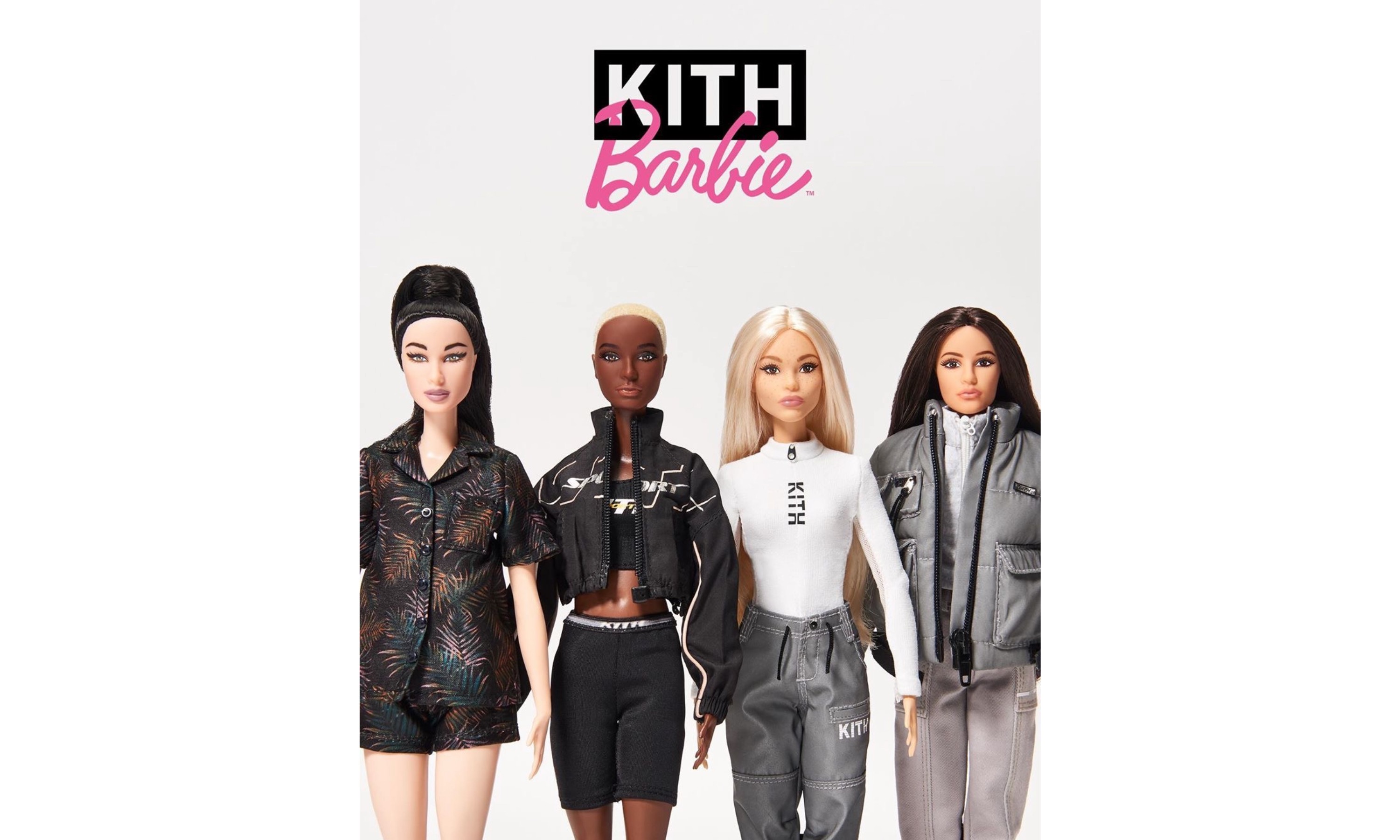 为庆祝 Barbie 诞生 60 周年，KITH Women 与 Barbie 开展合作项目