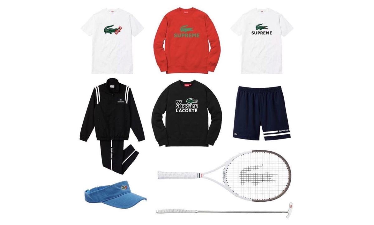 Supreme x Lacoste 2019 秋冬联名系列单品一览