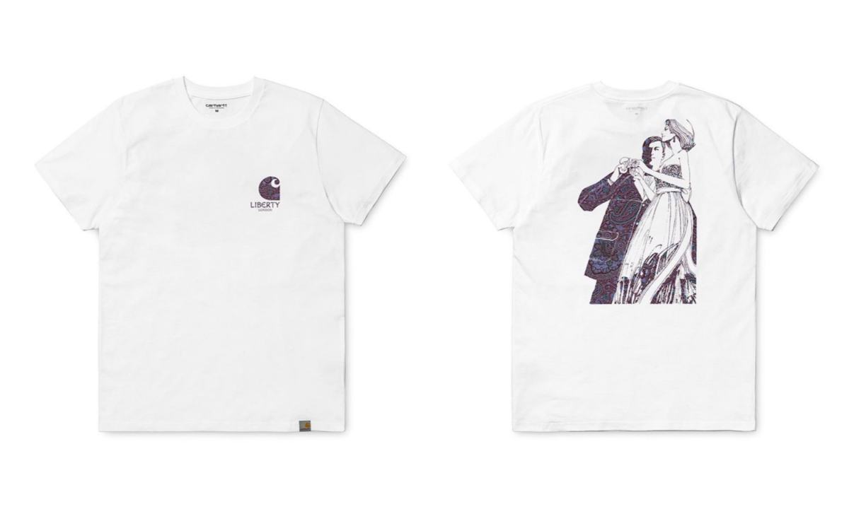 Liberty London x Carhartt WIP 联合推出胶囊 T 恤系列