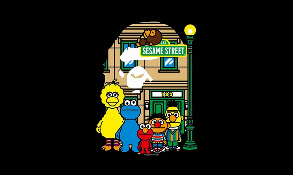 A BATHING APE® x《芝麻街》全新联名企划发布