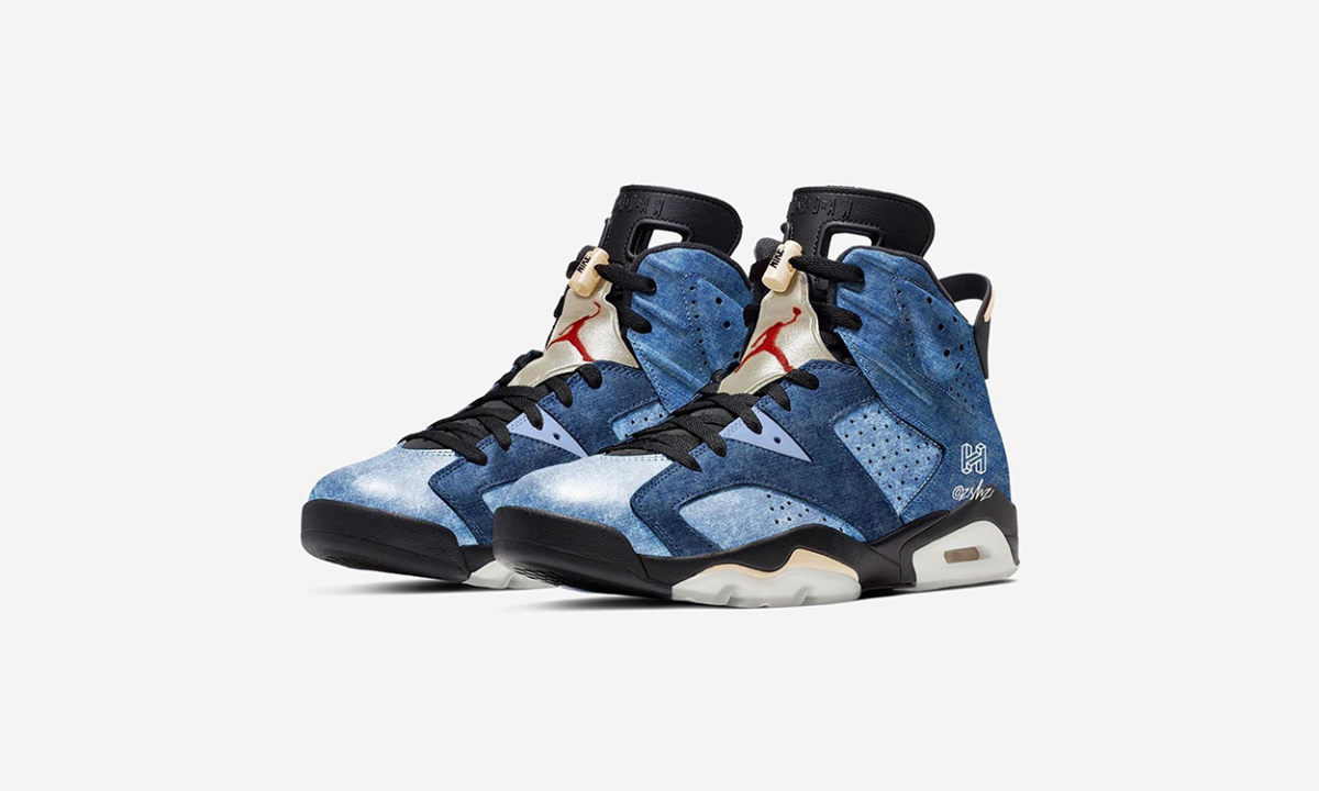 比肩 Levi’s 联名！全新 Air Jordan VI 丹宁配色正式亮相