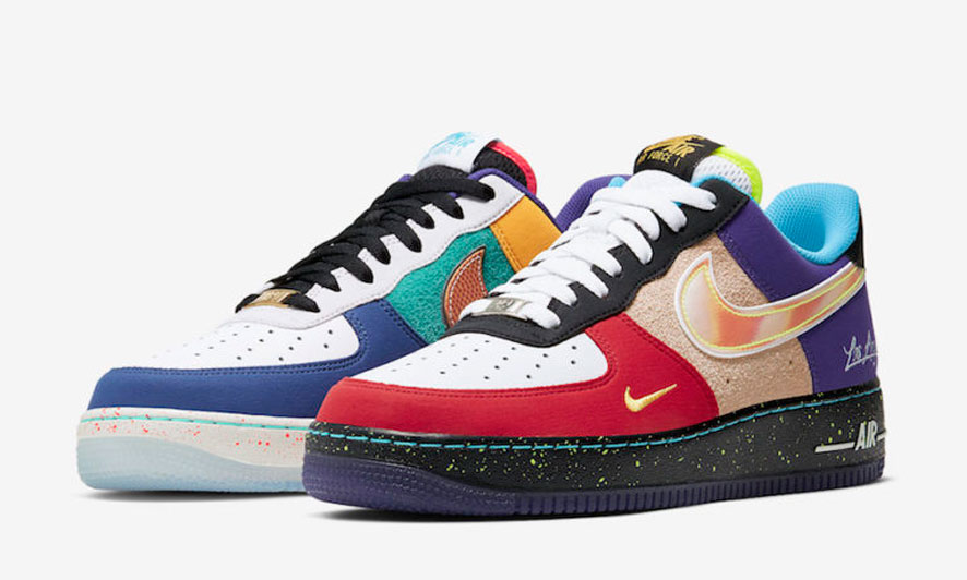 Nike 推出全新运动主题拼接 Air Force 1 “What The LA”