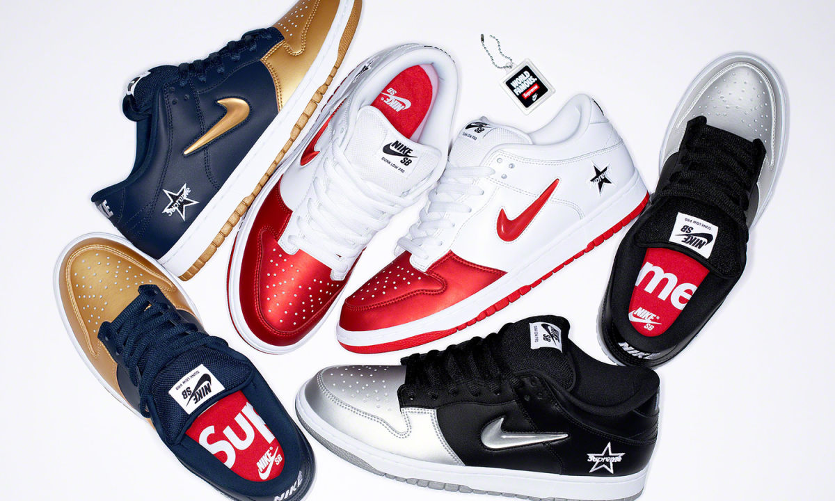 Supreme x Nike SB Dunk Low 将于 14 日登陆 SNKRS 再次发售