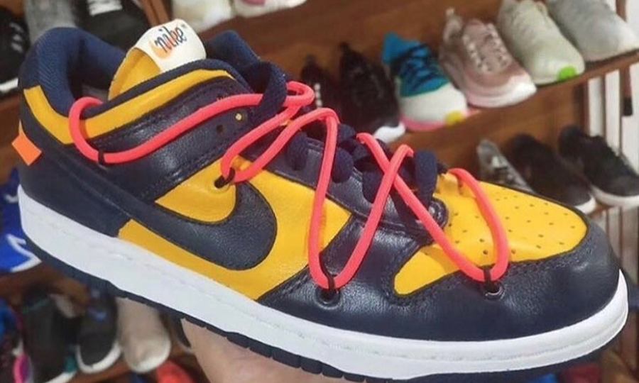 Off-White™ x Nike SB Dunk Low 还将有黄蓝色发售