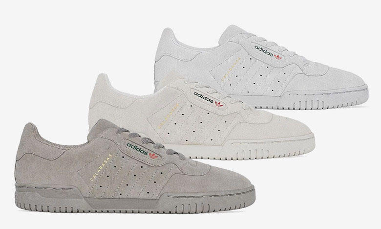 adidas YEEZY Powerphase 三款新配色将在下周发售