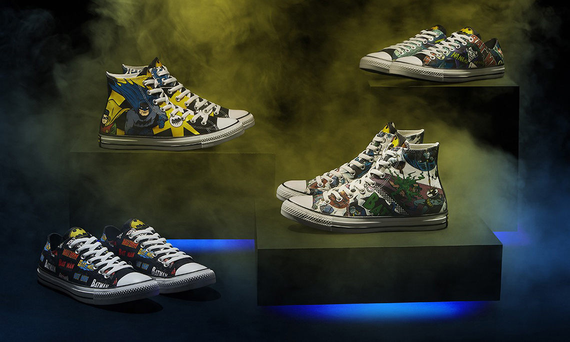 80 周年献礼,抢先预览《蝙蝠侠》x CONVERSE 联名系列