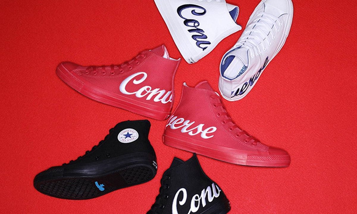 CONVERSE 带来全新 Chuck Taylor 100 Logo Embroidery 鞋款