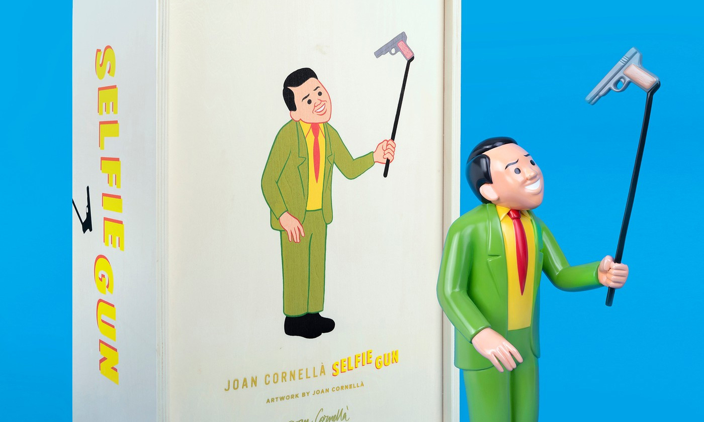 全球限量 15 个，西班牙插画家 Joan Cornellà 成名作雕塑发售