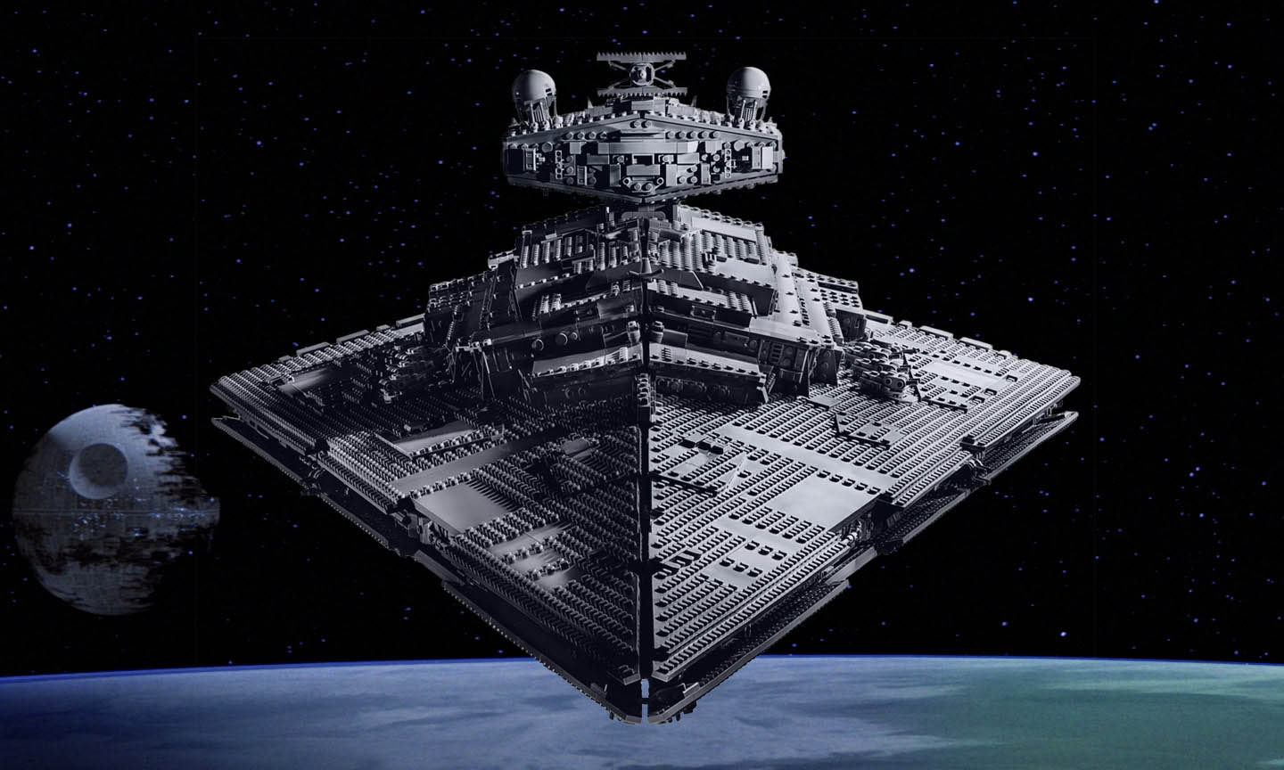 LEGO 推出全新《星球大战》模型：歼星舰