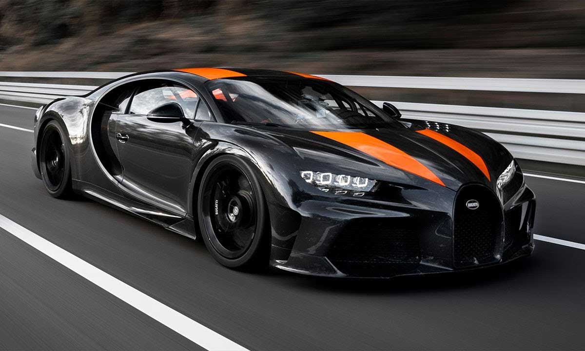 490.484 km/h！Bugatti Chiron 1 刷新地表量产车速度极限