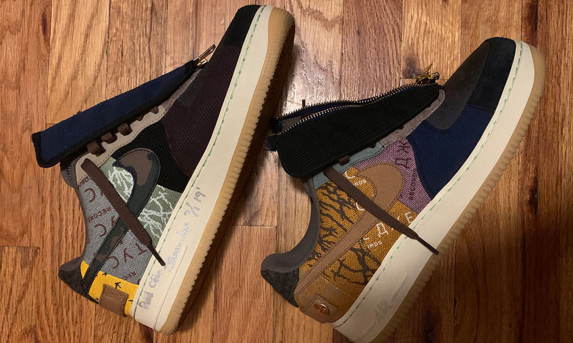 抢先预览 Travis Scott x Nike 全新联名 Air Force 1 细节