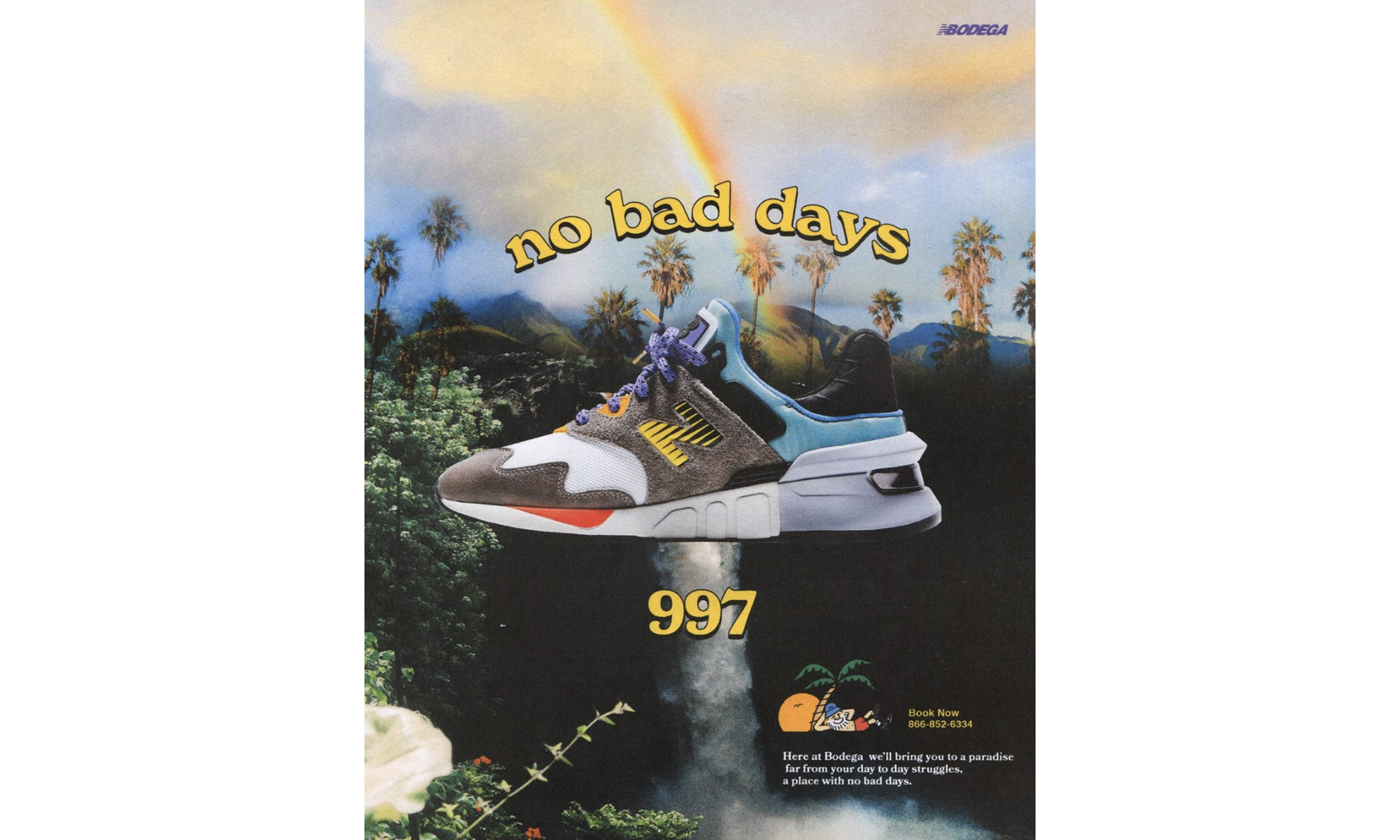 Bodega x New Balance 997S “No Bad Days” 终于要发售了