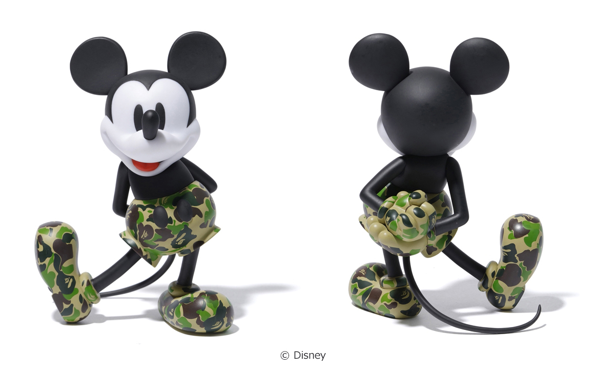 Disney x BAPE® x MEDICOM TOY﻿ 打造三方联名米奇玩偶