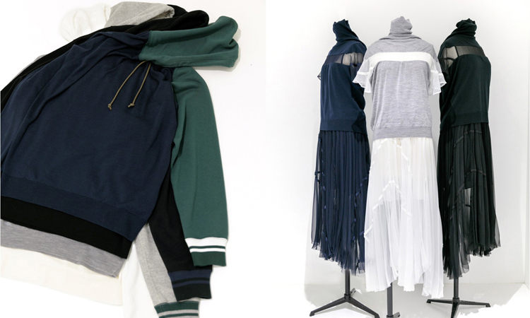 sacai x John Smedley 联名系列即将于本月发售