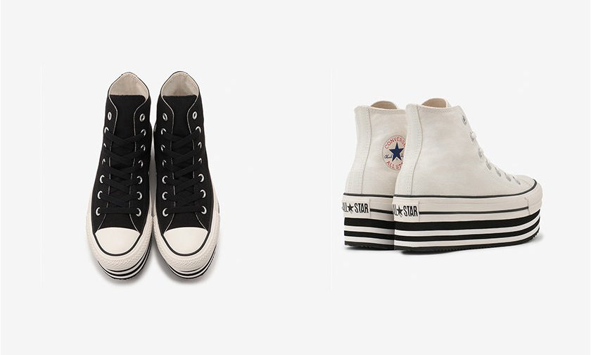 本月发售，CONVERSE 新季再推厚底帆布鞋款