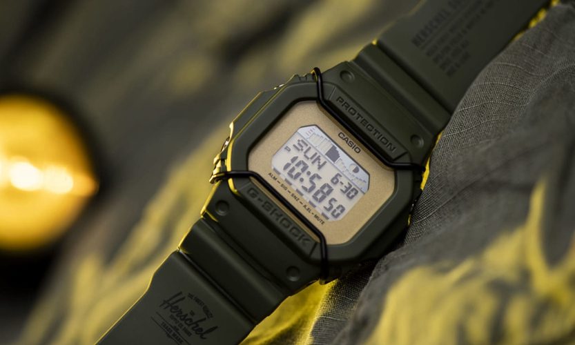 Herschel Supply x G-SHOCK「Herschel G-Lide」联名腕表正式登场