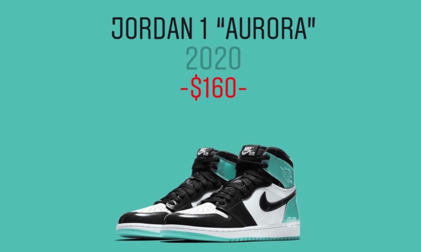 惊喜未完，Air Jordan I 全新配色「Aurora」漆皮版本首度曝光