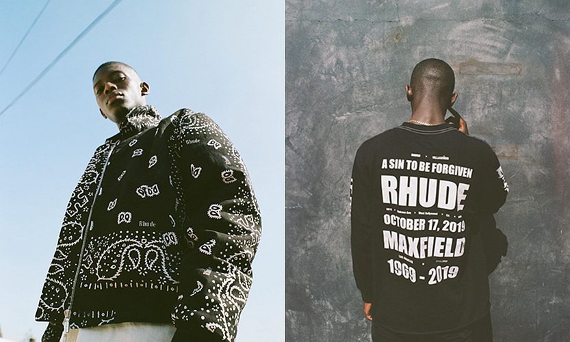 RHUDE x Maxfield 2019 秋冬全新独占系列正式发布