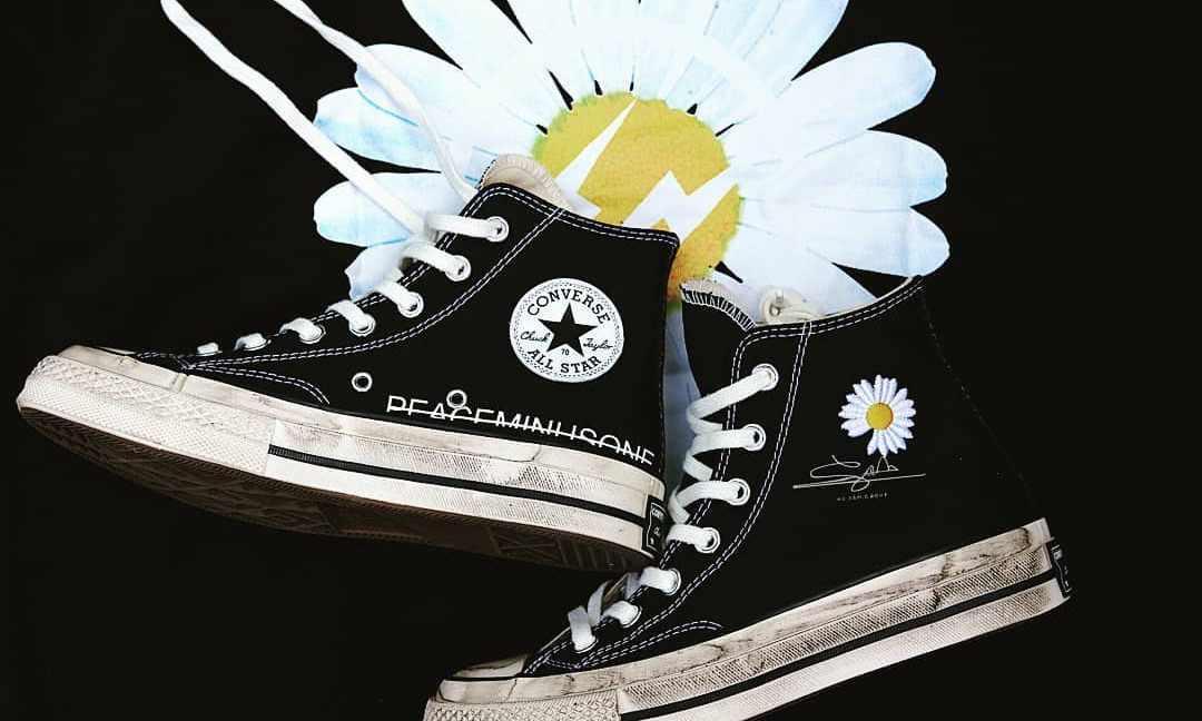 PEACEMINUSONE x CONVERSE Chuck 1970s 细节欣赏