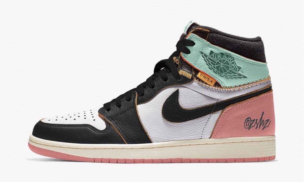 Union LA x Art Basel x Air Jordan I 三方联名鞋款概念图抢先看