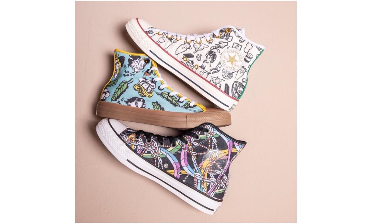 Ray polanco 、Don Rimx 等多名艺术家参与 CONVERSE “Made By You” 系列球鞋创作