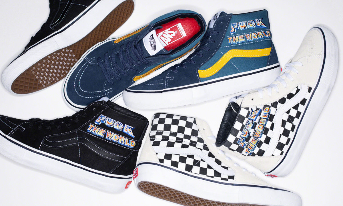 Supreme x Vans 2019 秋冬联名 Sk8-Hi Pro 系列公布