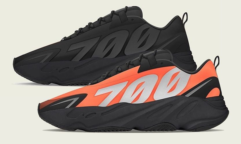 「新血」后代，Yeezy Boost 700 MNVN 双色登场