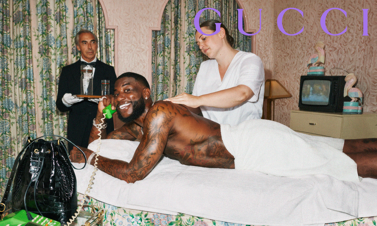 传奇说唱歌手 Gucci Mane 和 Gucci 推出合作系列
