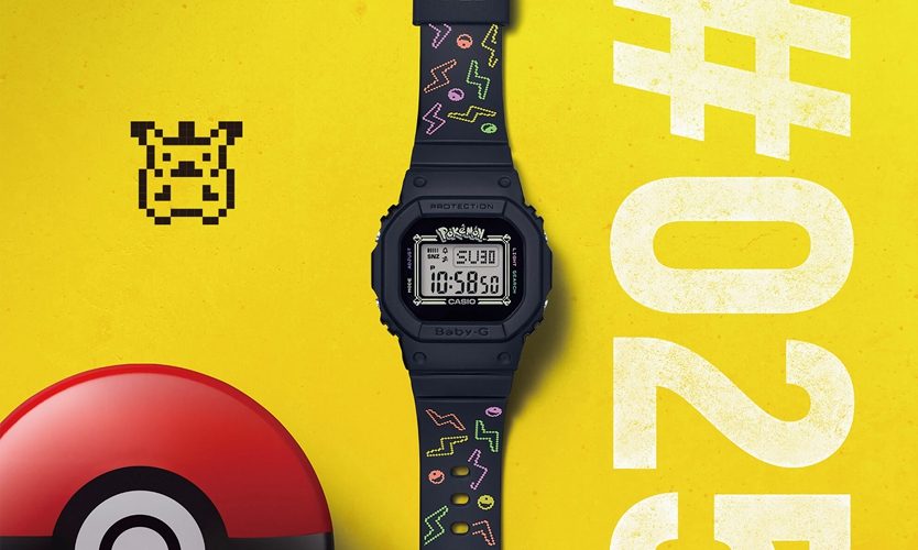 G-SHOCK 推出 Pokémon 别注版本 BABY-G 25 周年纪念腕表