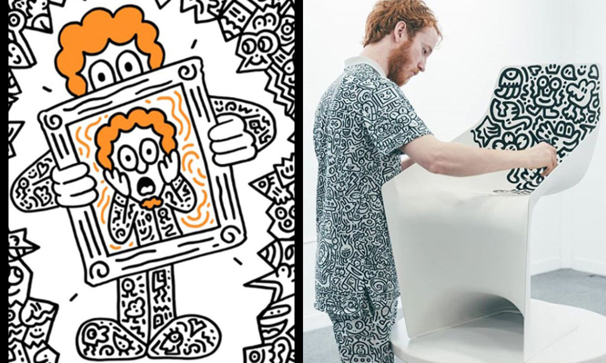 艺术迷年末好去处，Mr. Doodle 涂鸦作品将在苏富比登场