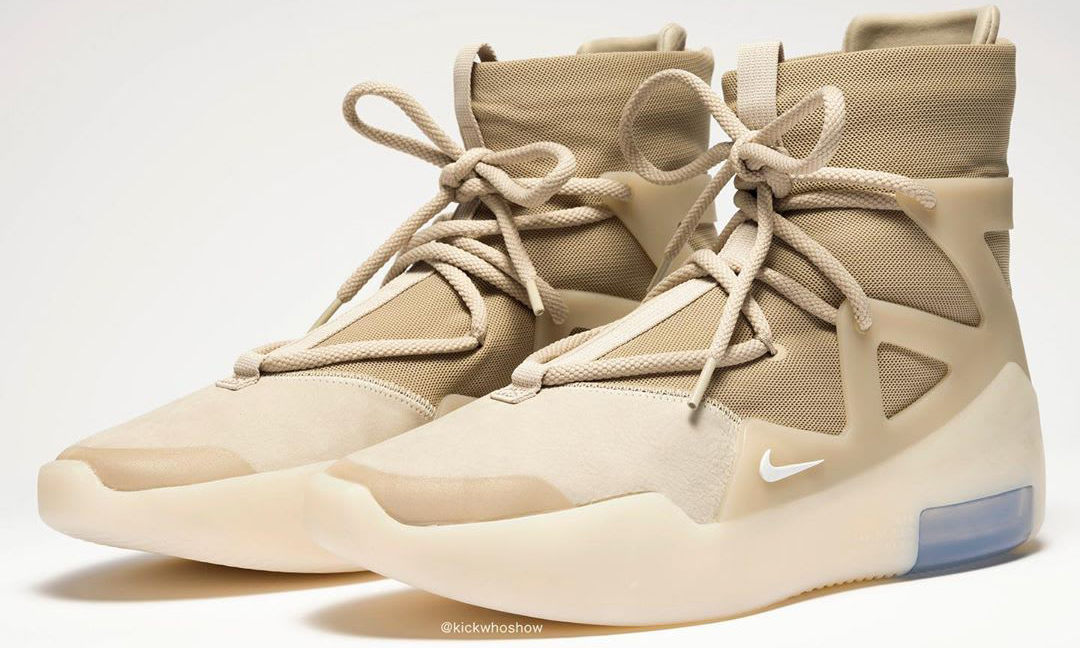 抢先预览 Nike Air Fear of God 1「Oatmeal」配色