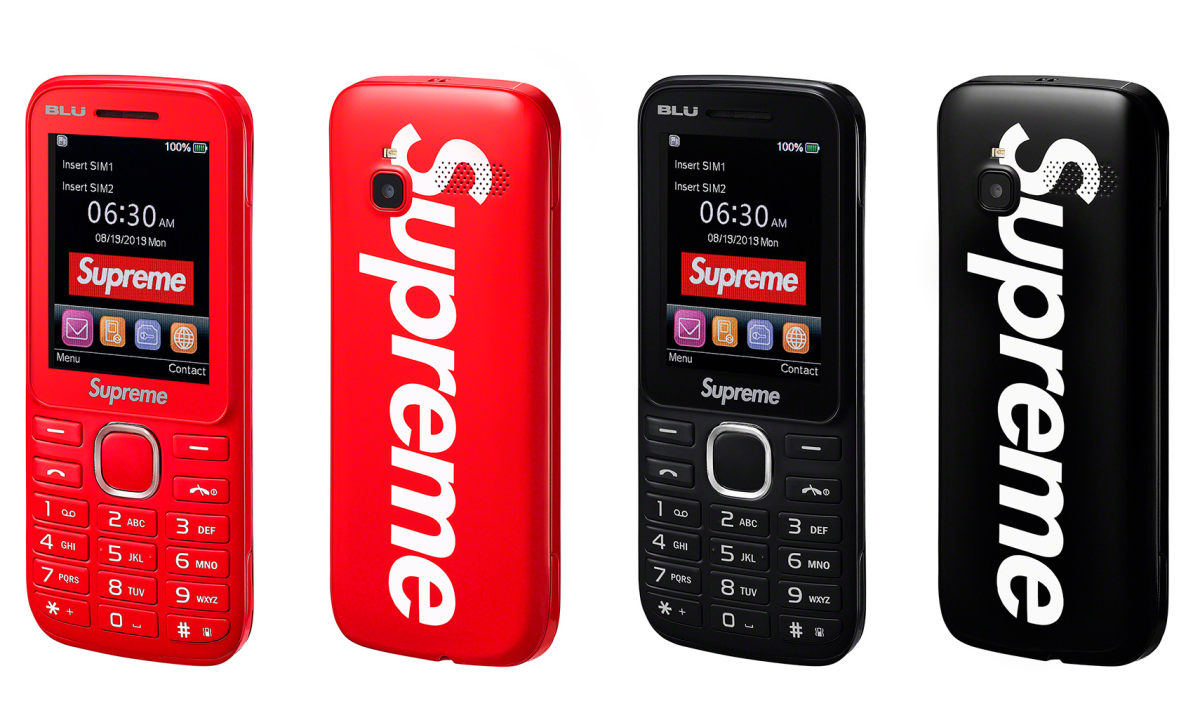 Supreme x Blu 联名功能机本周开售