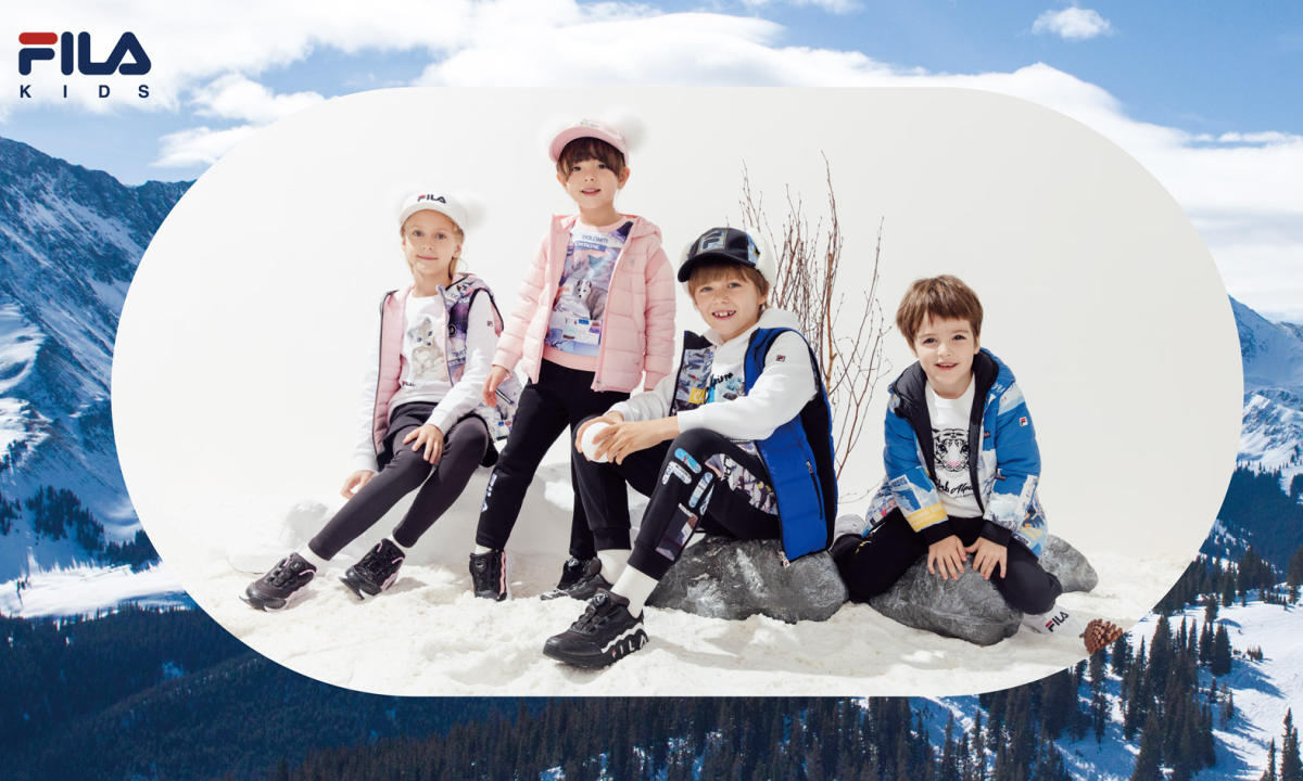 冬日童趣，FILA KIDS WHITE LINE 意境探奇系列服饰