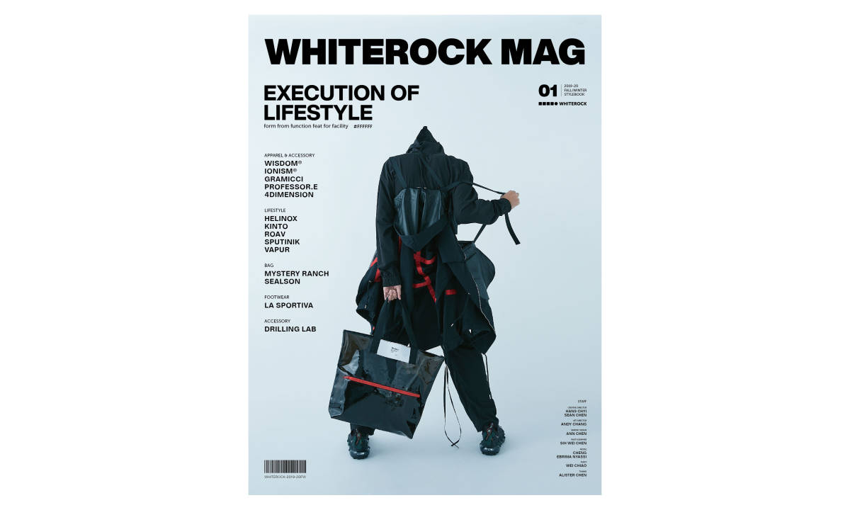 WHITEROCK 2019 秋冬「EXECUTION OF LIFESTYLE」造型特辑释出