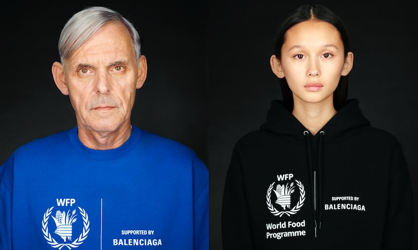 Balenciaga 再度携手世界粮食计划署