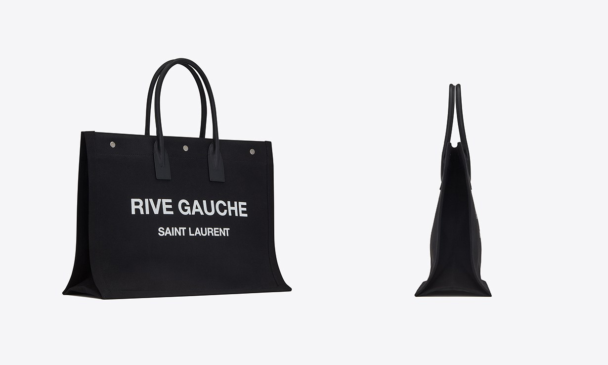 好物推荐，大容量的 Saint Laurent 新款 Logo Tote Bag 现已开售