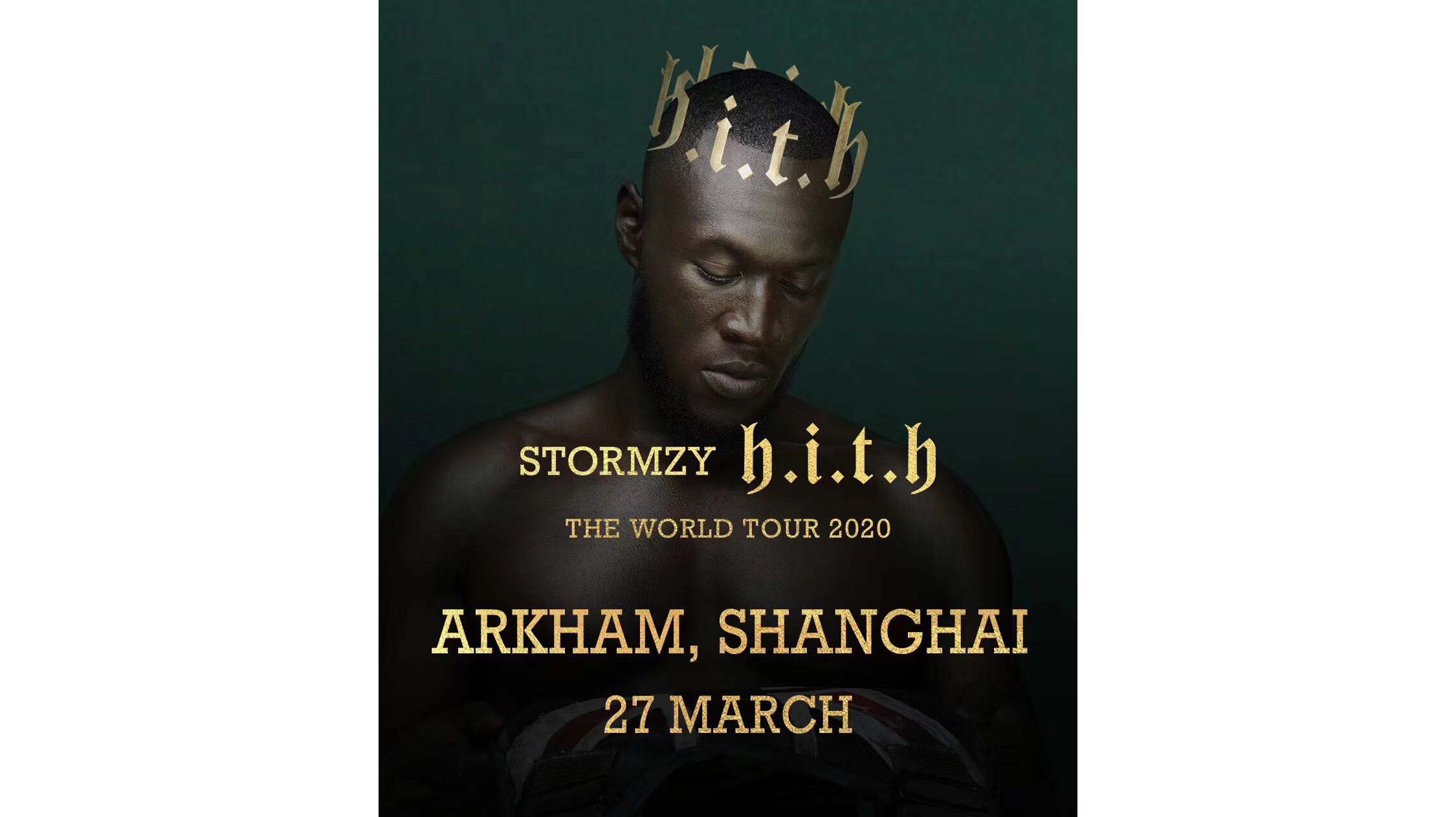 上海位列其中，Stormzy 2020 世界巡演日程公开