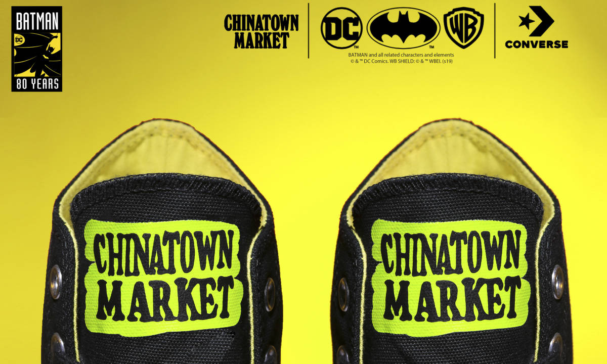 80 周年献礼，Batman x Chinatown Market x CONVERSE 联名 Chuck 70 发布