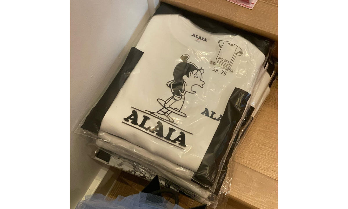 「爱女限定」，READYMADE 为陈冠希女儿 ALAIA 设计打底 Tee 套装